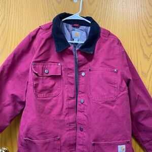 Carhartt Fuchsia barn coat